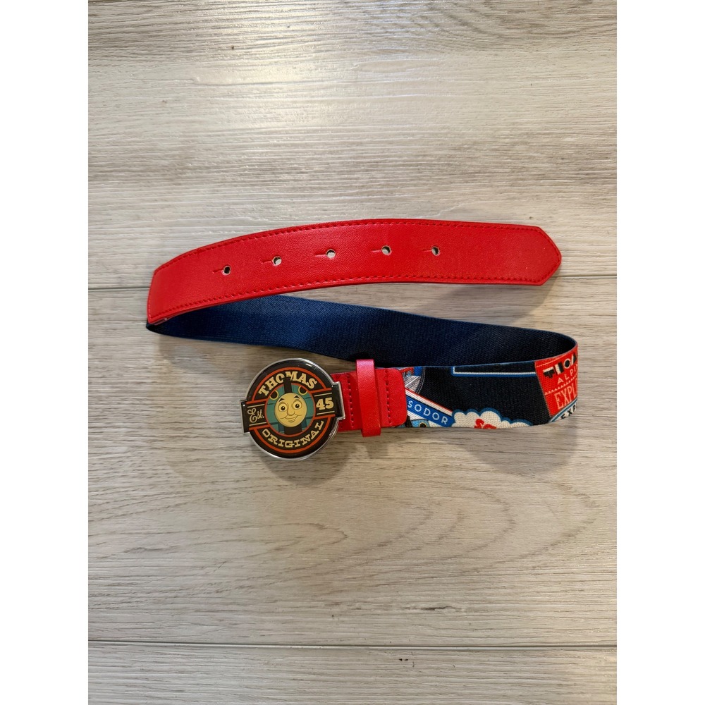 Marks & Spencer Thomas & Friends Kids Belt Red Blue Elastic 2-4 Years 18-22in